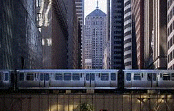 The "El" in Chicago